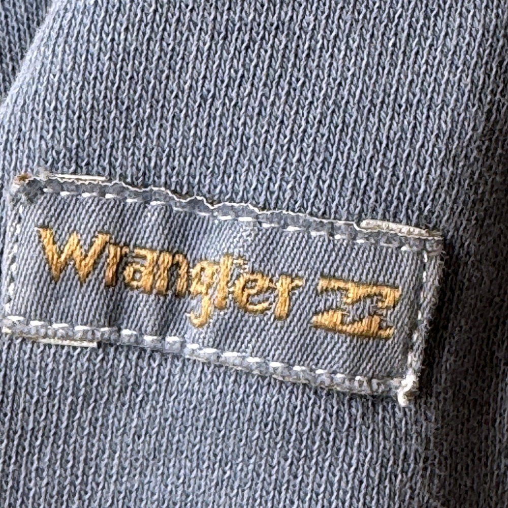 Billabong x Wrangler Sweatshirt Men's S Blue Embroidered Bronc Horse Logo - Picture 6 of 11
